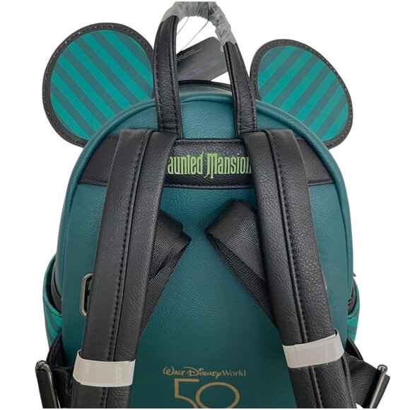 Disney Loungefly Mickey Mouse Main Attraction Haunted Mansion Mini Backpack main image 10